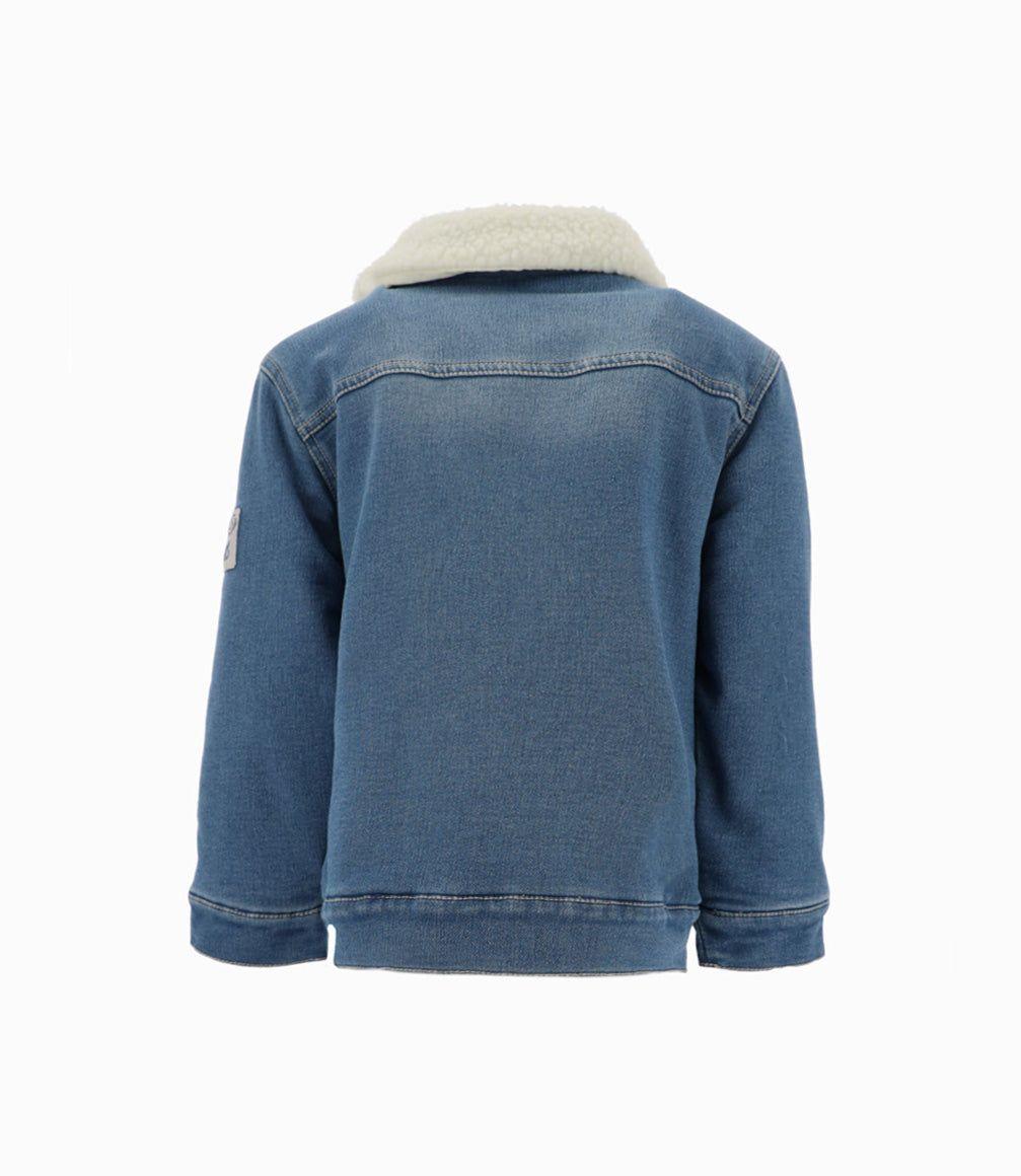 Chaqueta niño de denim denim celeste Black and Blue-1