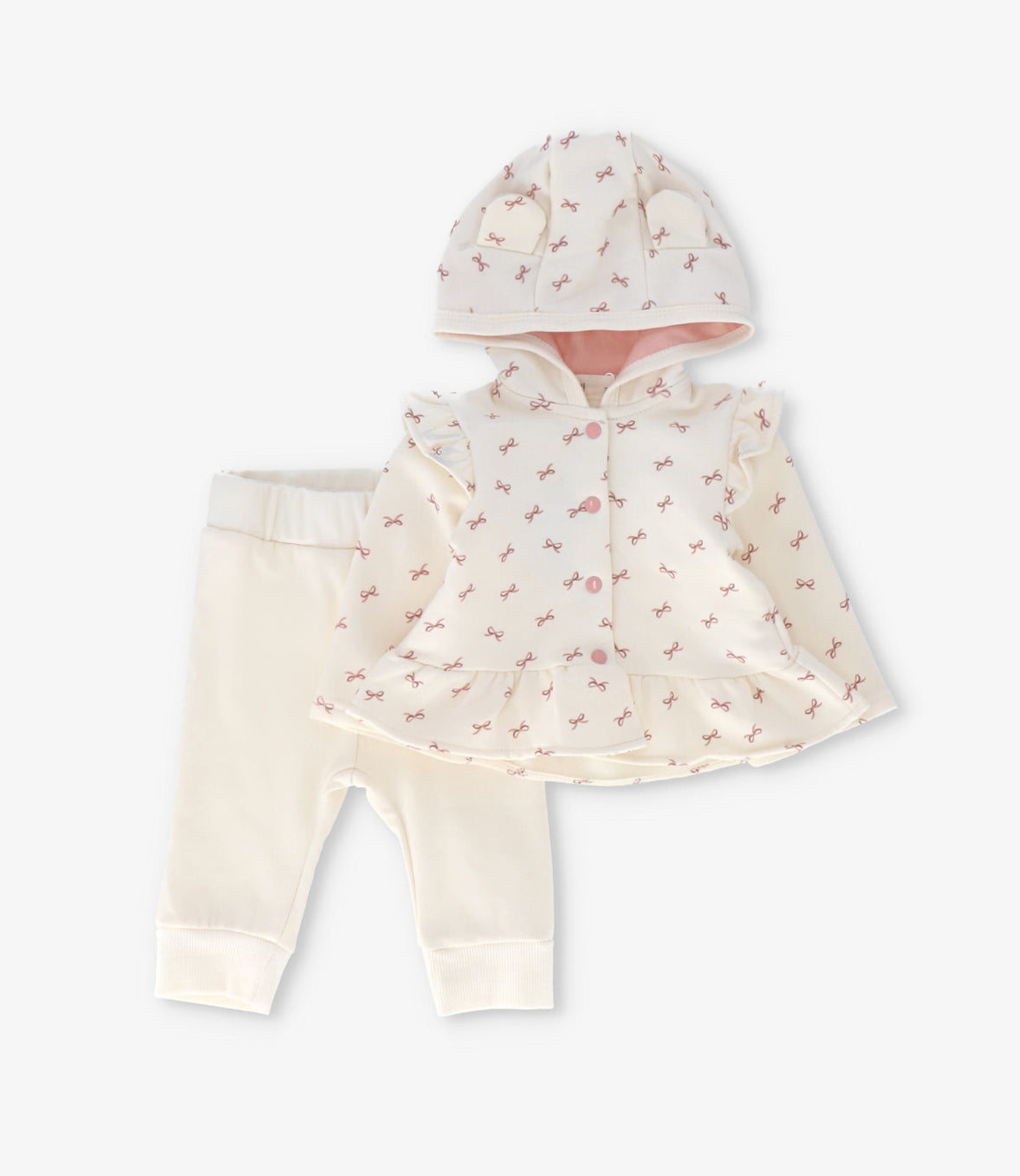 Buzo recién nacida lazos crudo 4 Kids-0