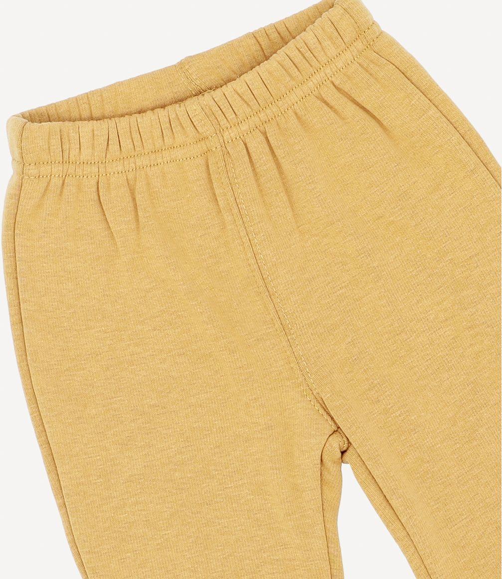 Conjunto Buzo Embroidery Recién Nacida Mostaza Limonada-2