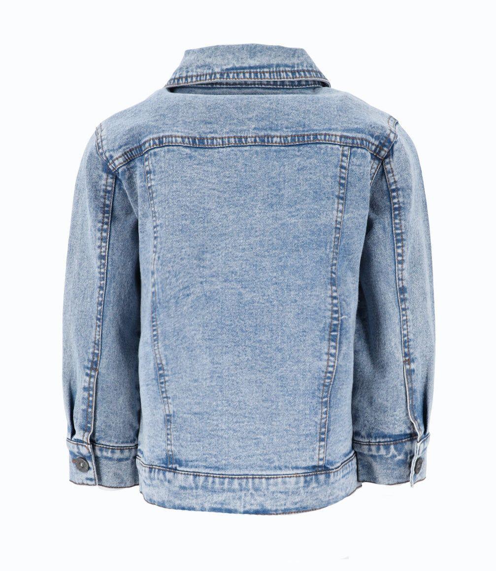 Chaqueta niño denim celeste Black and Blue-2