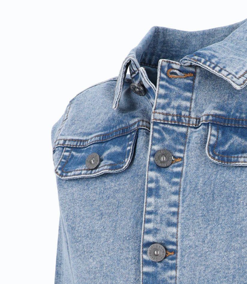 Chaqueta niño denim celeste Black and Blue-3