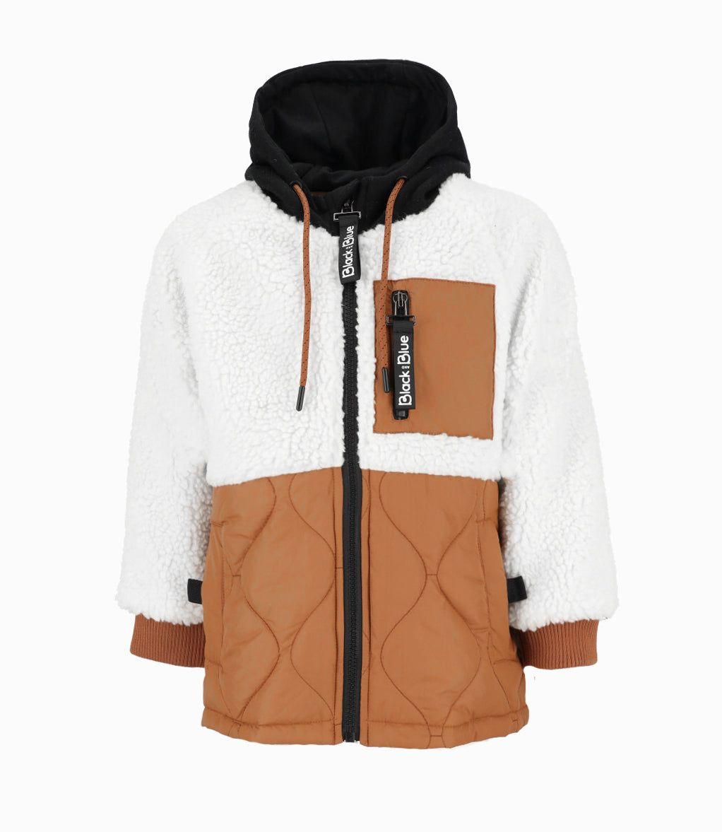 Chaqueta niño de polar blanco Black and Blue-0