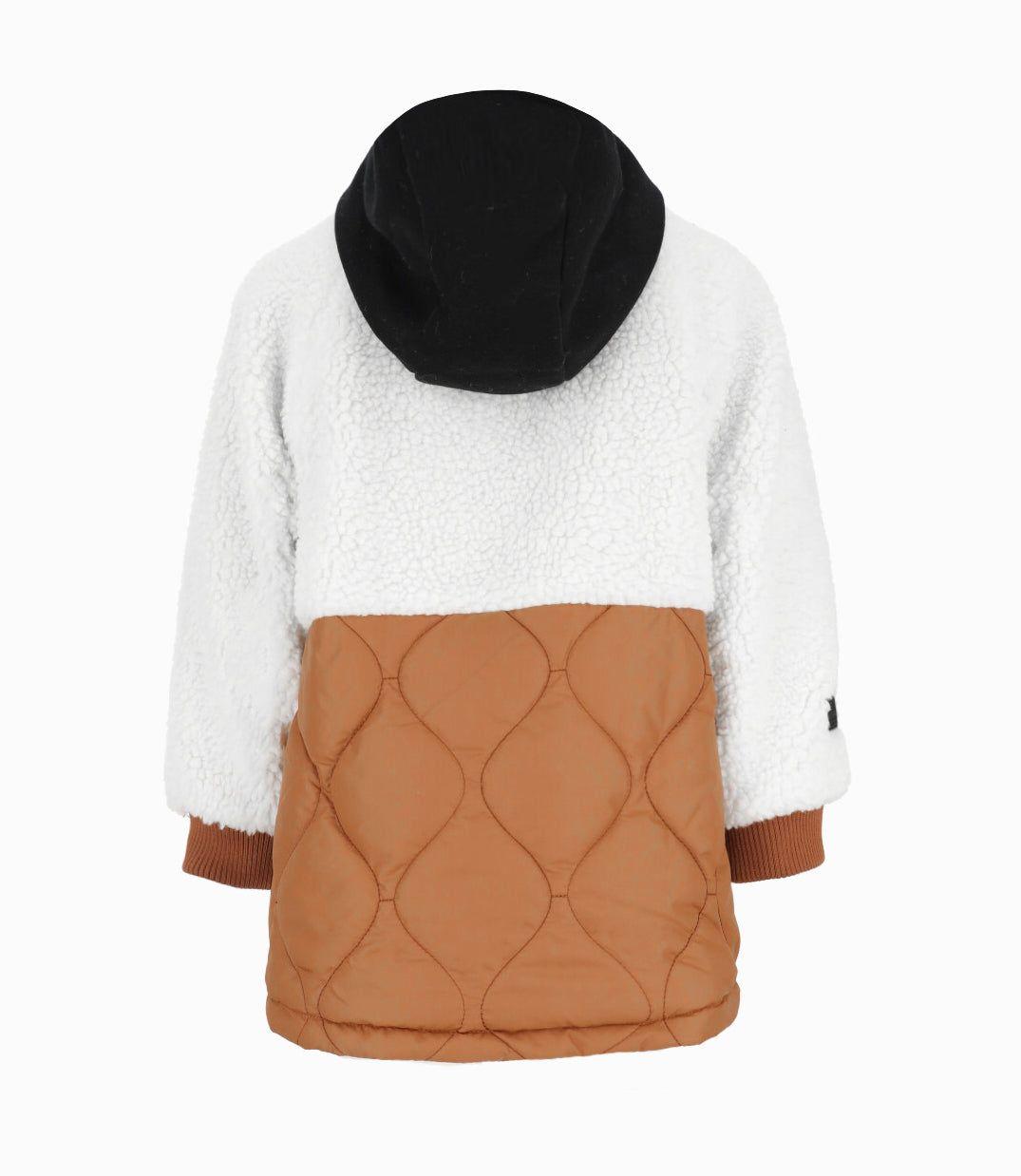 Chaqueta niño de polar blanco Black and Blue-1