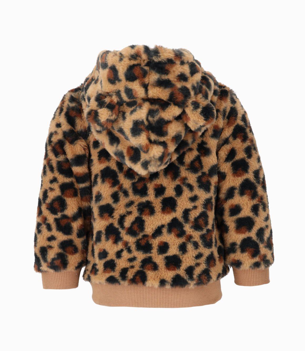 Polerón bebés animal print beige Limonada-1