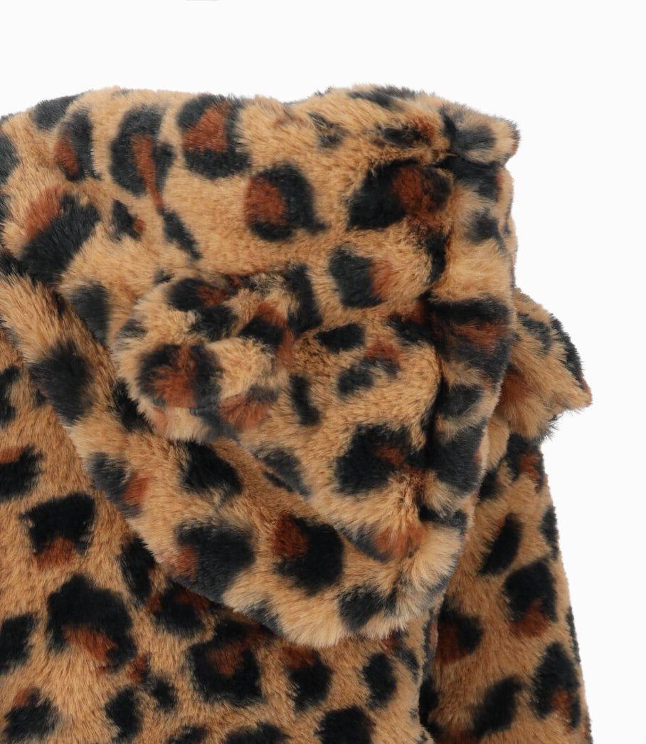 Polerón bebés animal print beige Limonada-2