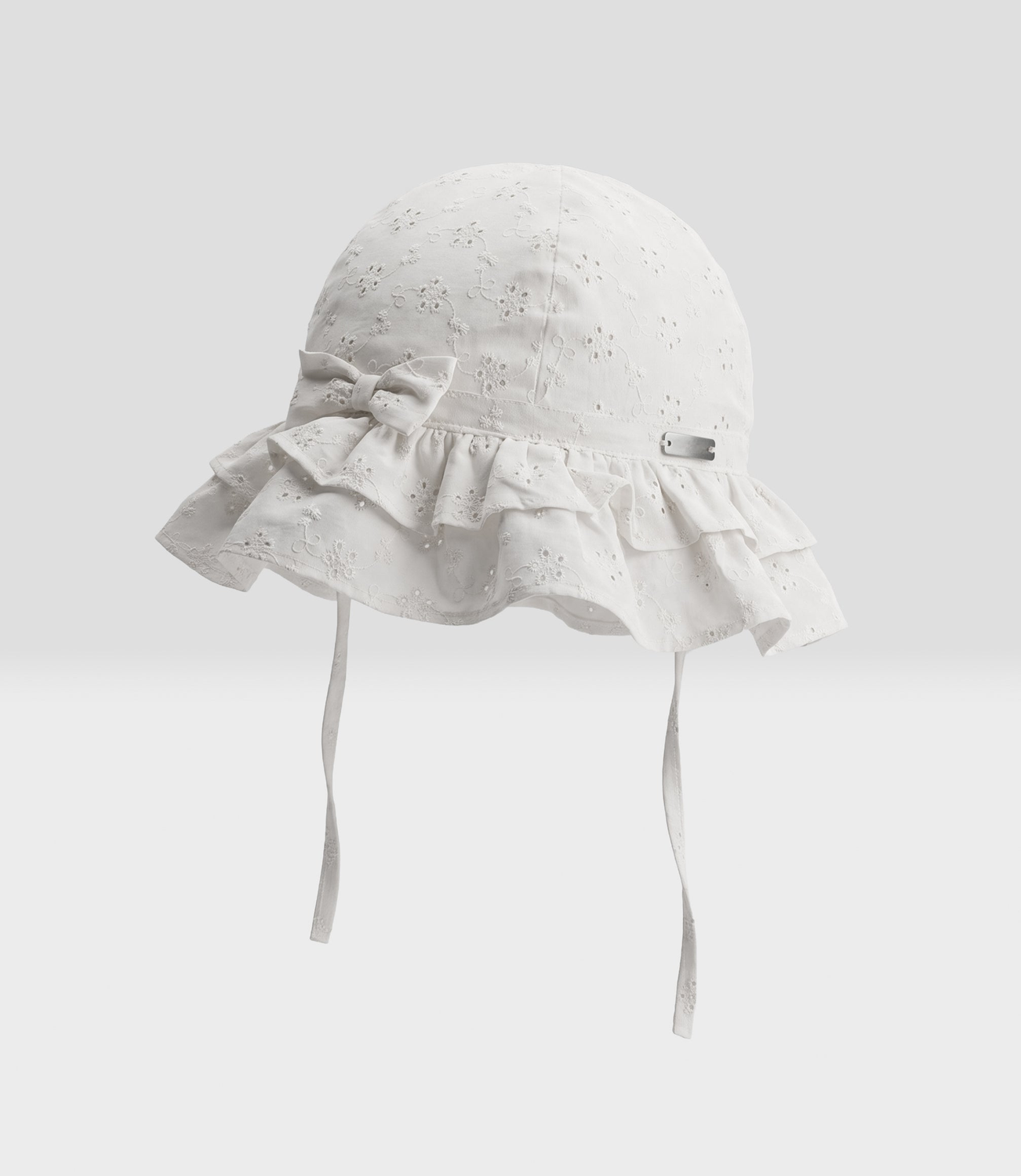 Gorro recién nacida bucket  L93621270103 crudo Limonada-0