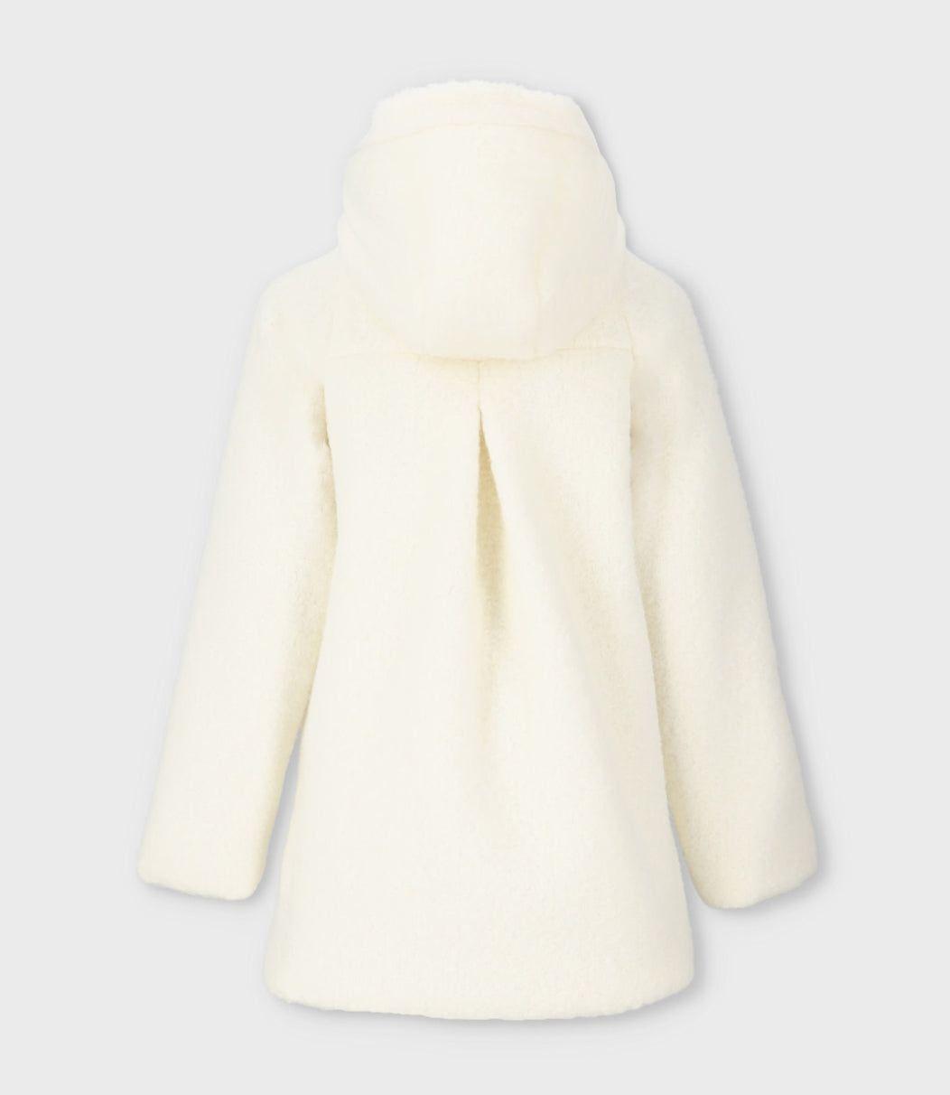 Chaqueta niña con flores blanco Limonada-1