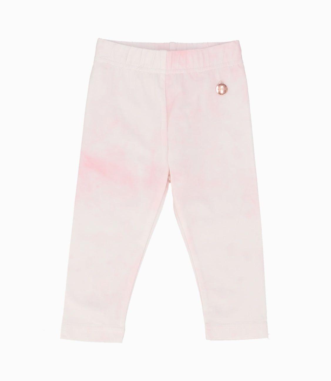 Calza Bebé Niña Tie Dye Rosado-0
