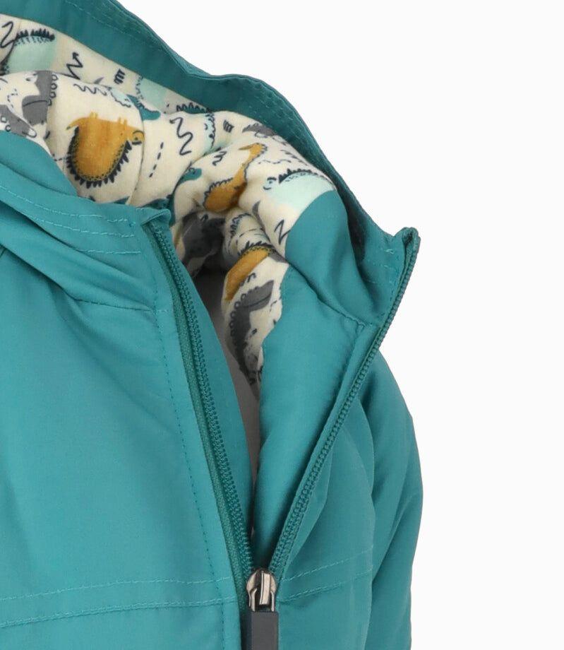 Parka bebés impermeable verde 4 Kids-2