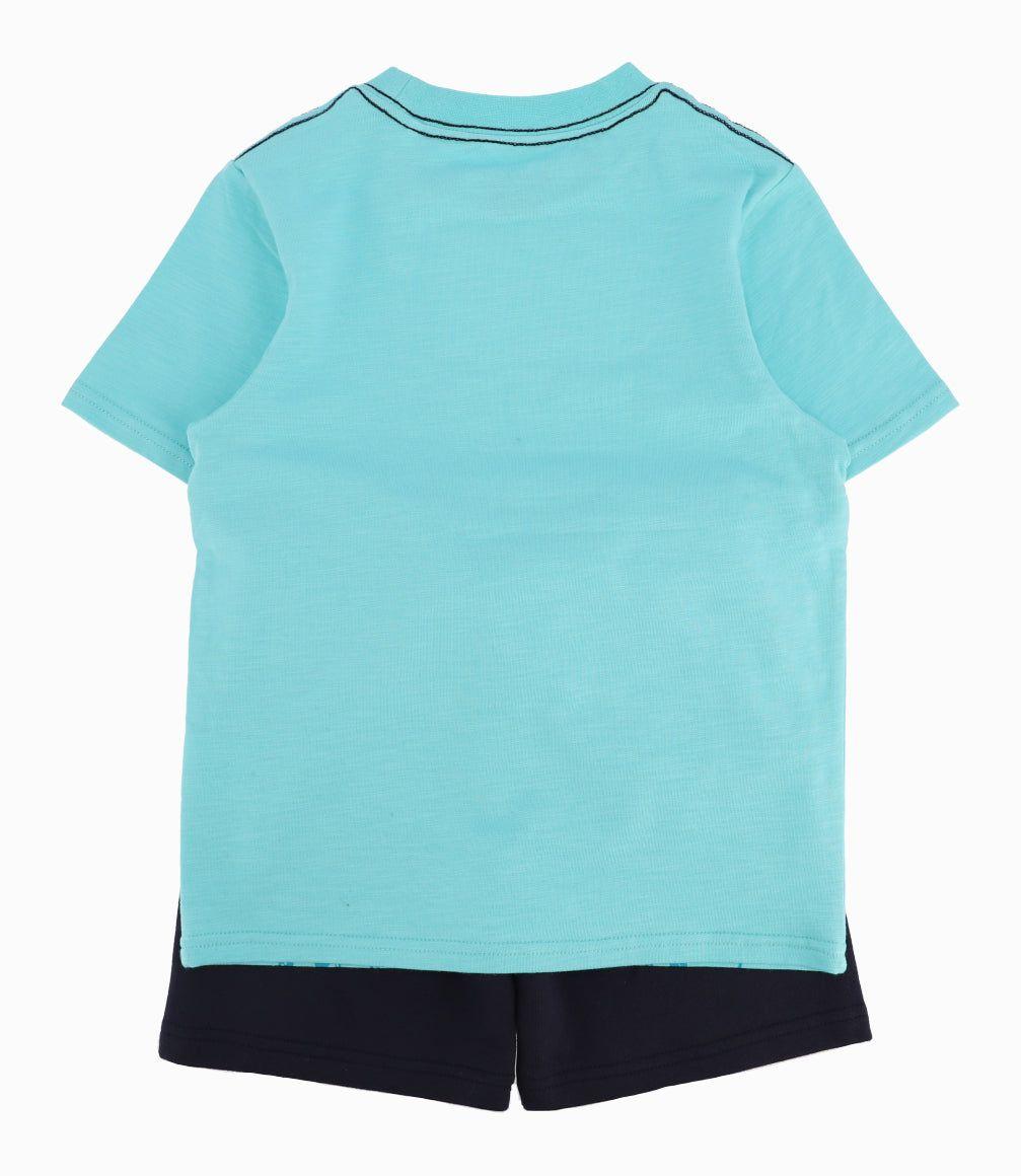 Conjunto Niño Palmeras Turquesa-2