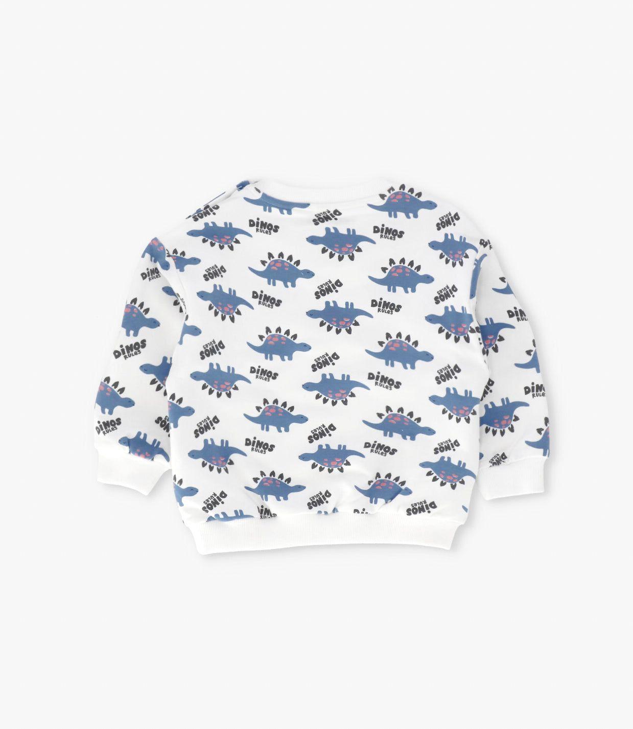 Polerón bebé fun dinos crudo Black and Blue-2