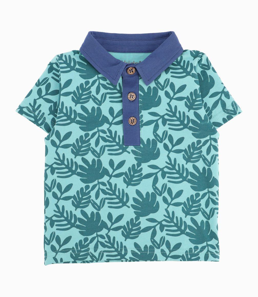 Conjunto Recién Nacido Palmeras Menta-7