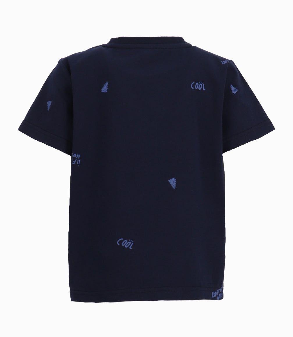 Polera Bebé Básica Azul Marino-3