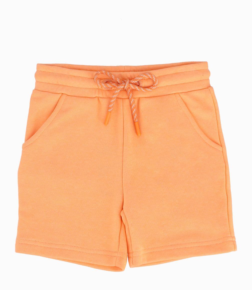 Bermuda Con Cordones Ajustables Bebé Niño Naranjo 4 Kids-0