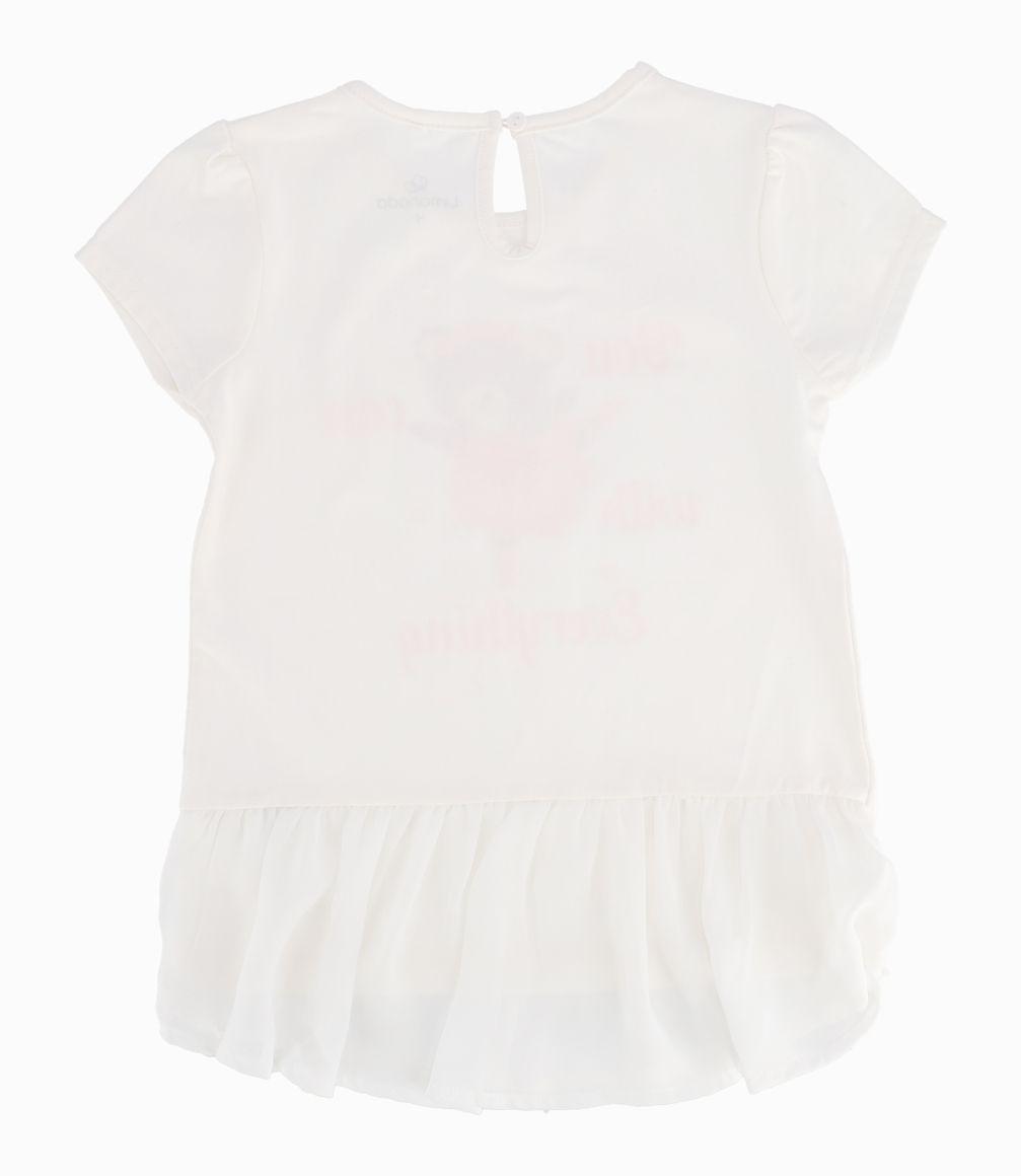 Polera Osa Bailarina Niña Crudo Limonada-2
