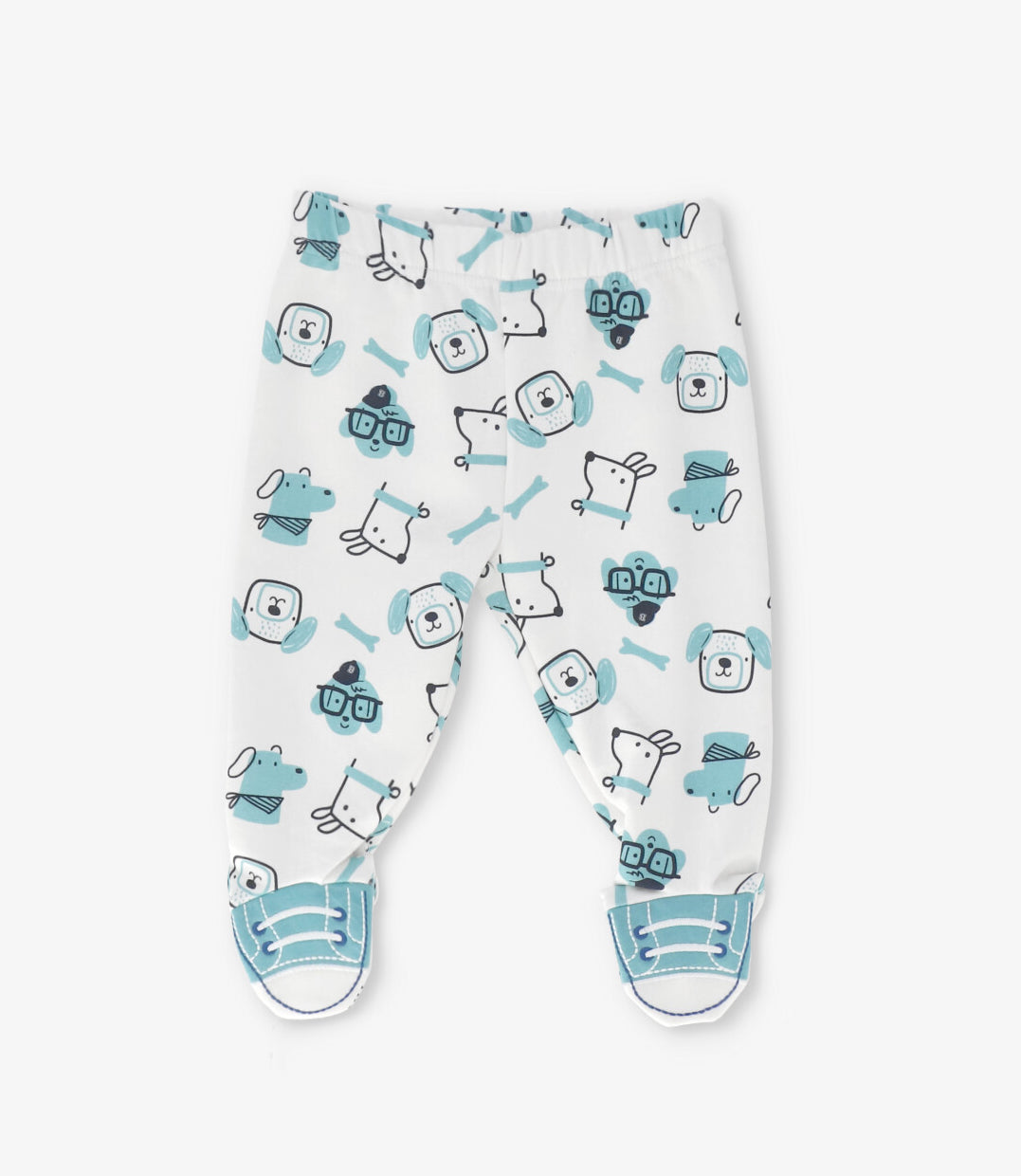 Buzo recién nacido con perrito menta Black and Blue-2