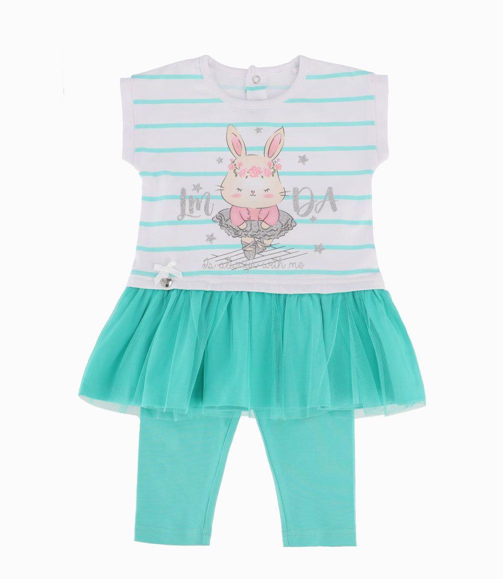 Conjunto Bebé De Polera Y Calzas-0