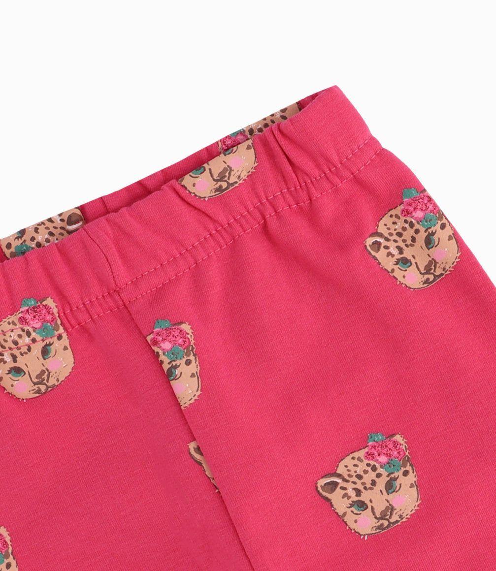 Buzo Recién Nacida Con Leopardo Limonada Frutilla-5