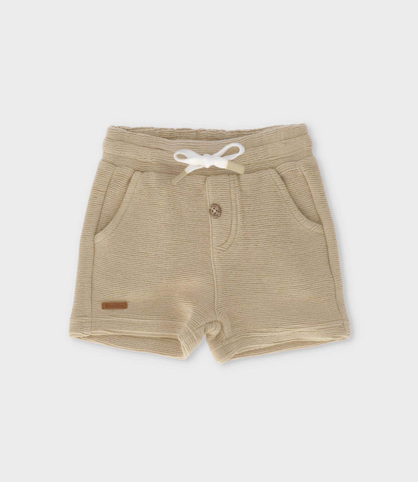 Bermuda niño básica beige Black and Blue-1