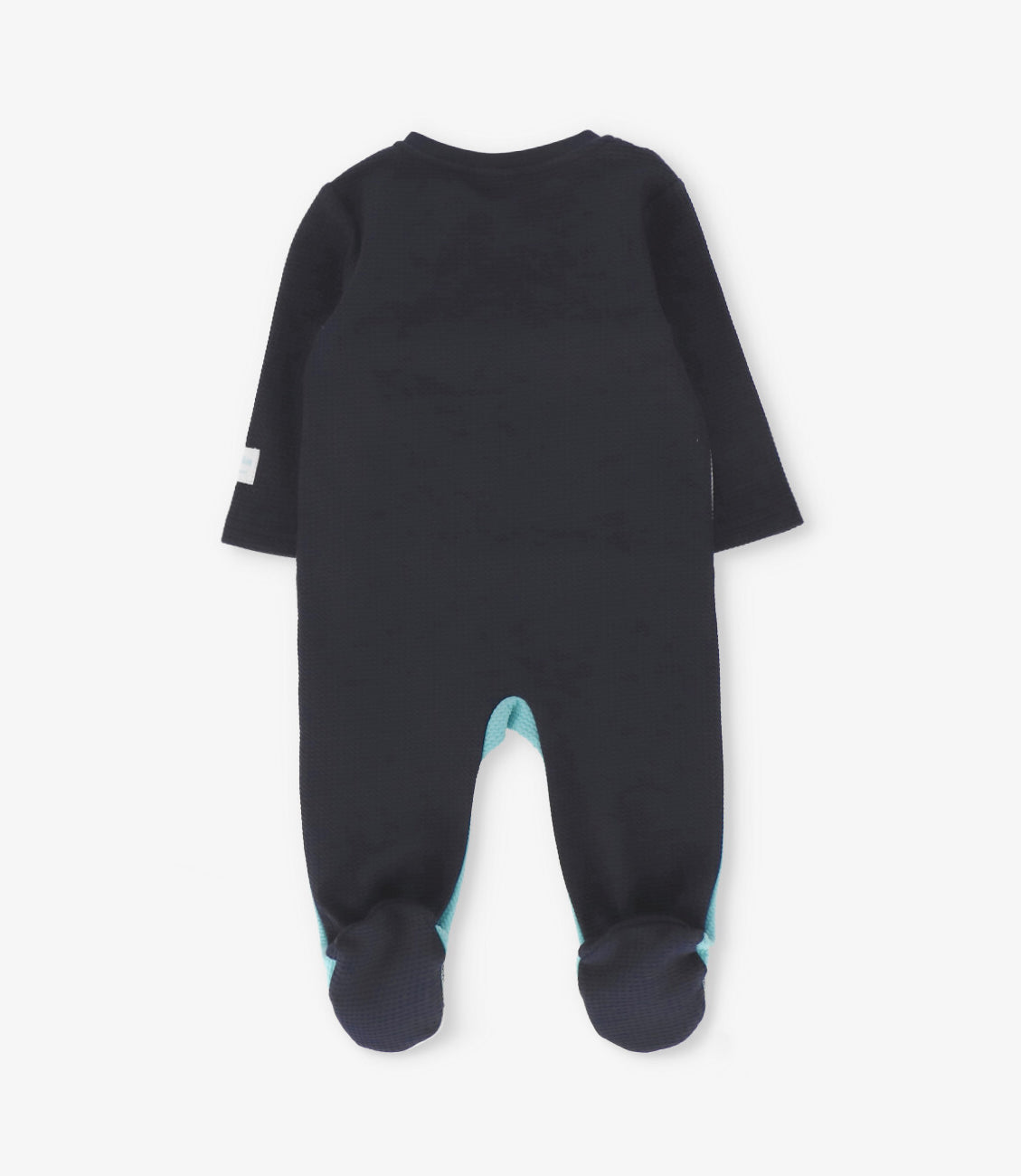 Enterito recién nacido perrito azul marino Black and Blue-1