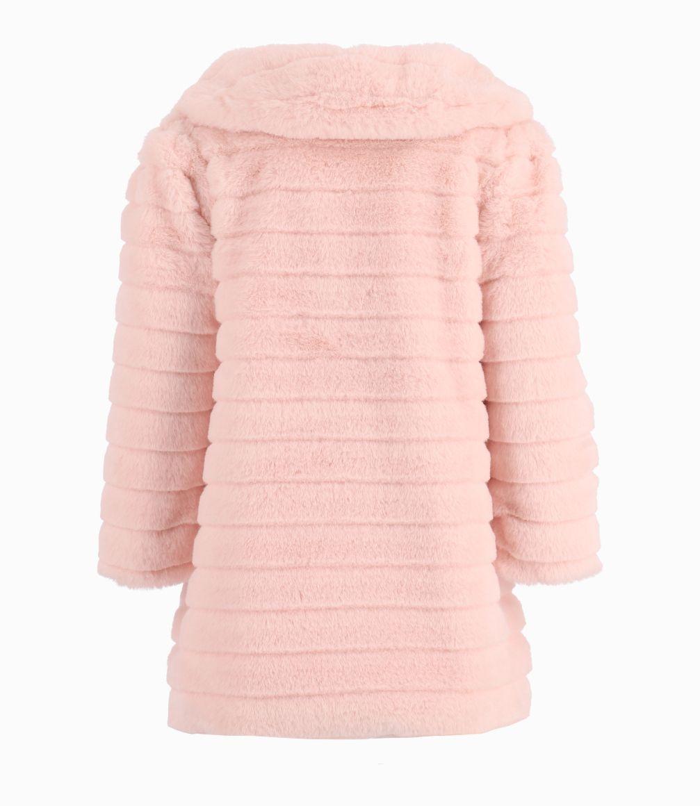 Chaqueta Bebé Niña De Sherpa Limonada Rosado-1