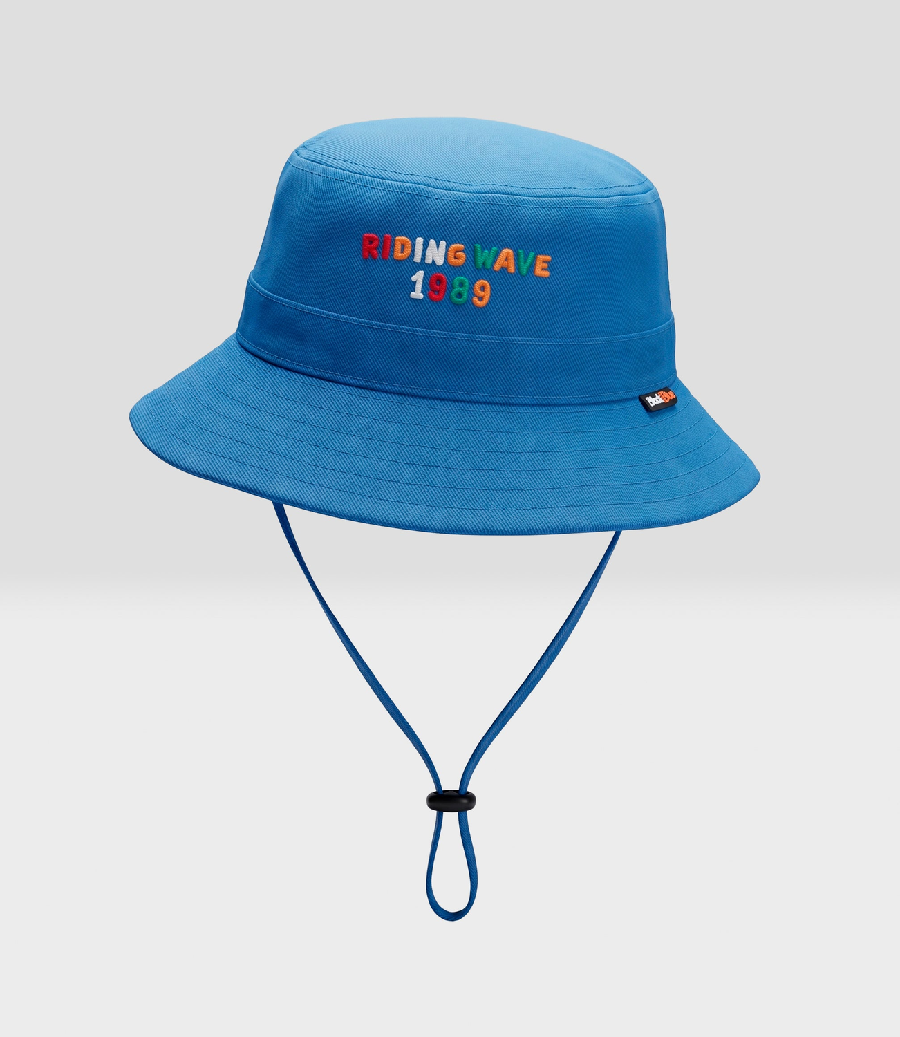 Gorro recién nacido bucket B93621270203 crudo Black and blue-1