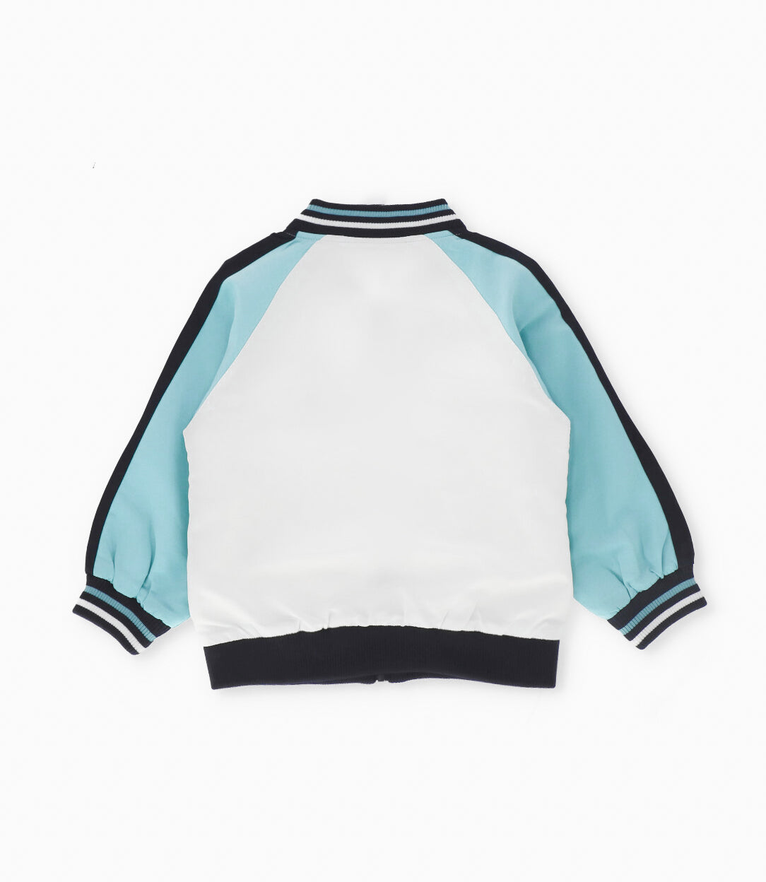 Chaqueta niño bomber crudo Black and Blue-2