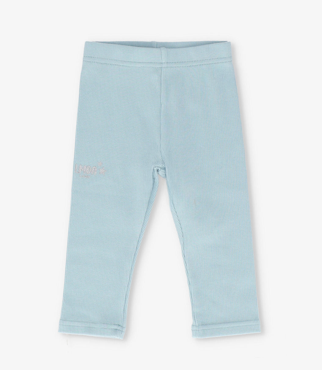 Calza niña básica turquesa Limonada-0