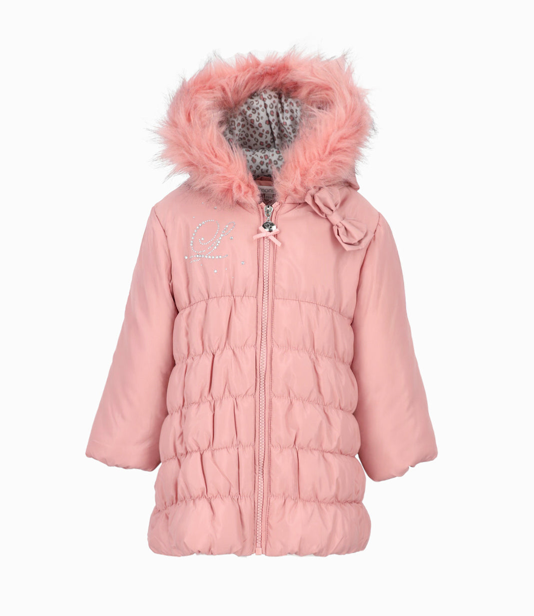 Parka bebés acolchada palo rosa Limonada-1