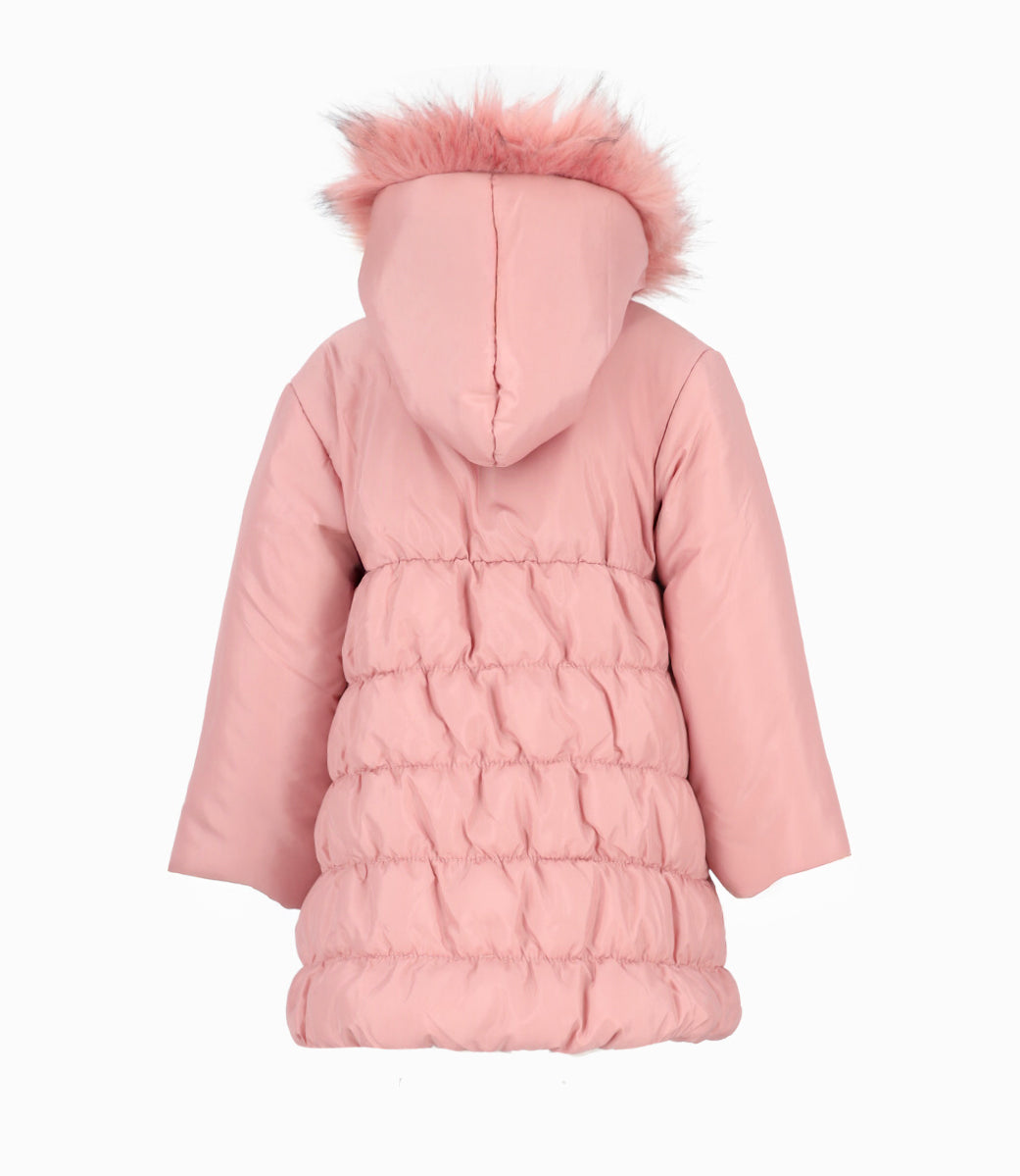 Parka bebés acolchada palo rosa Limonada-2