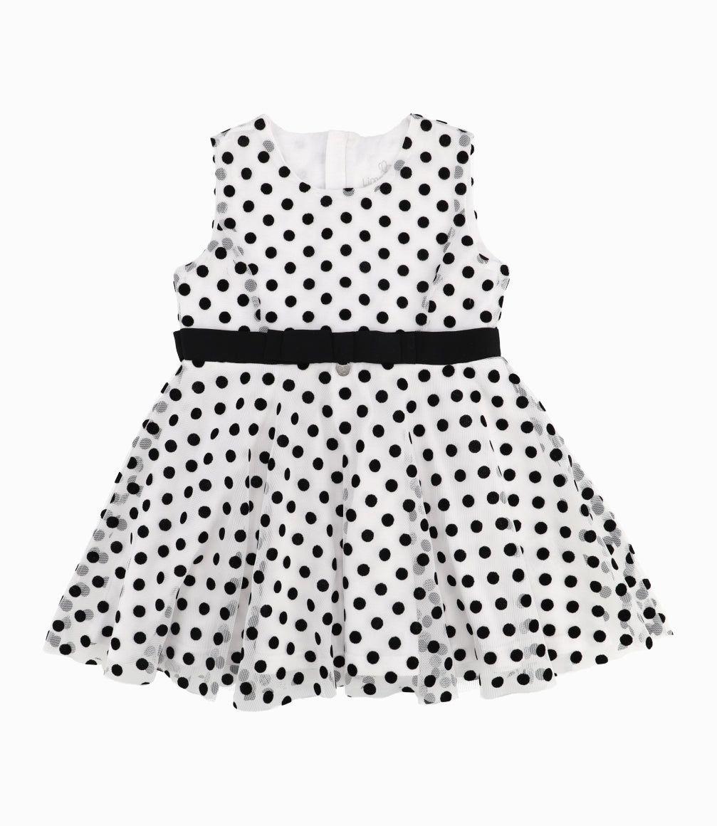 Vestido Niña Con Puntos-3