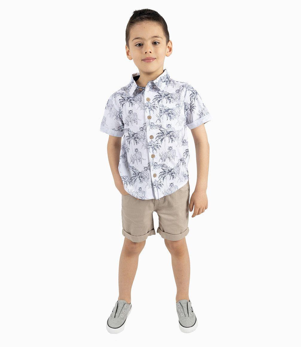 Camisa Niño Con Diseño Marengo-2