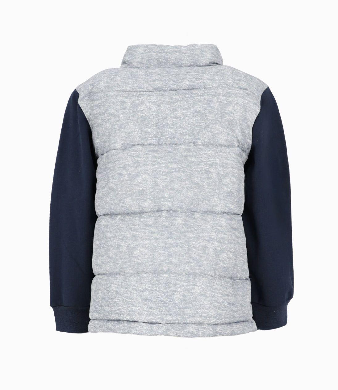 Chaqueta niño bicolor gris 4 Kids-1