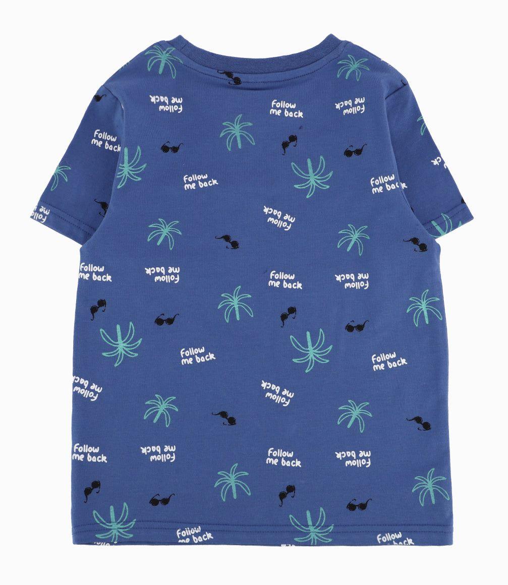 Polera Niño Con Palmeras-5