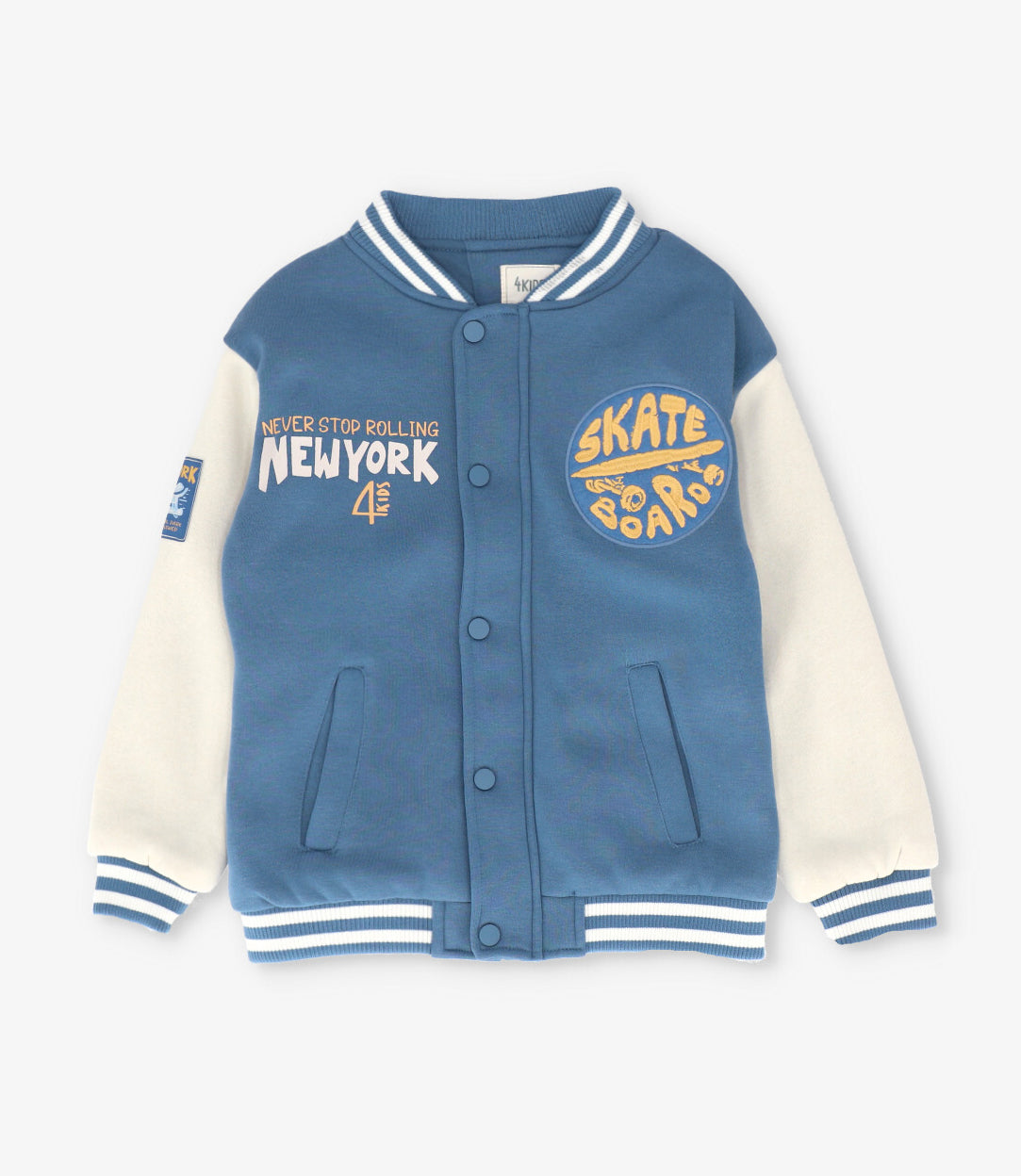 Chaqueta niño bomber azul 4 Kids-1