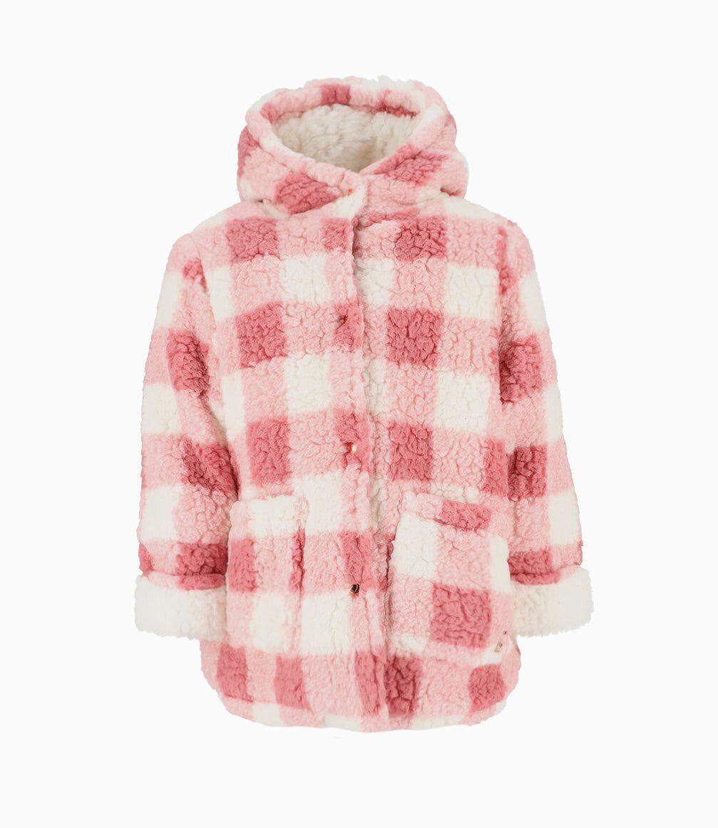 Abrigo niña con orejas coral 4 Kids-0