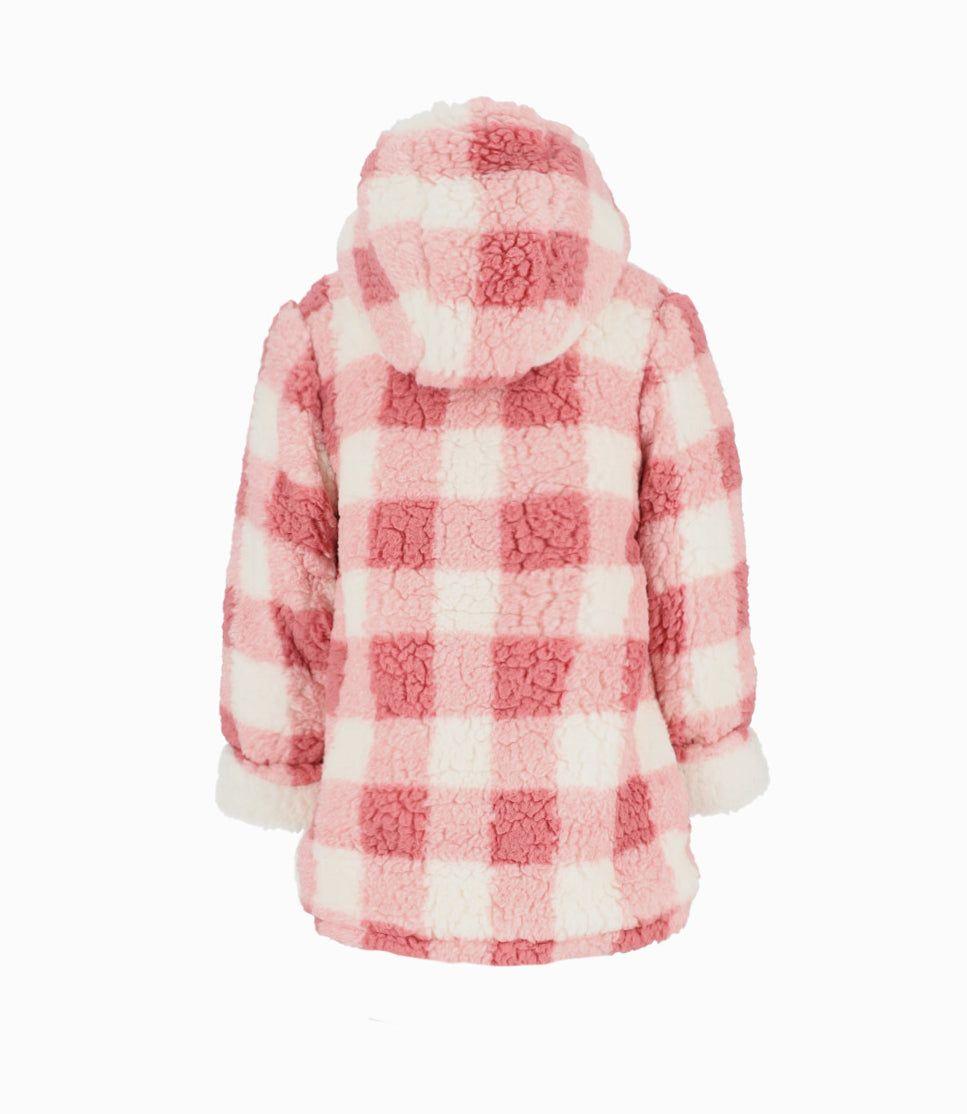 Abrigo niña con orejas coral 4 Kids-1