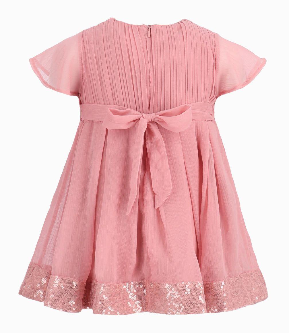 Vestido Bebé Con Vuelos-1