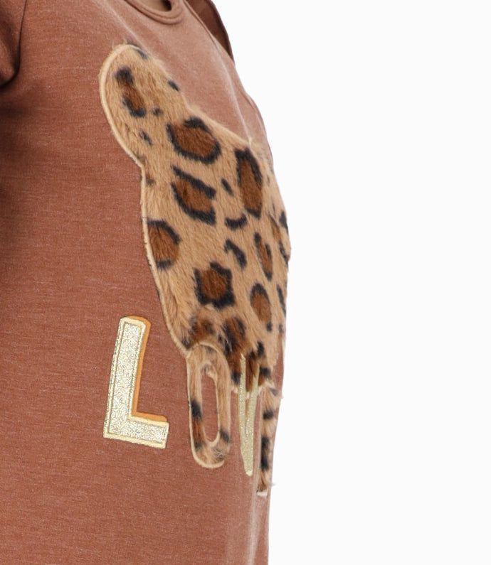 Conjunto niña con vuelos chocolate Limonada-2