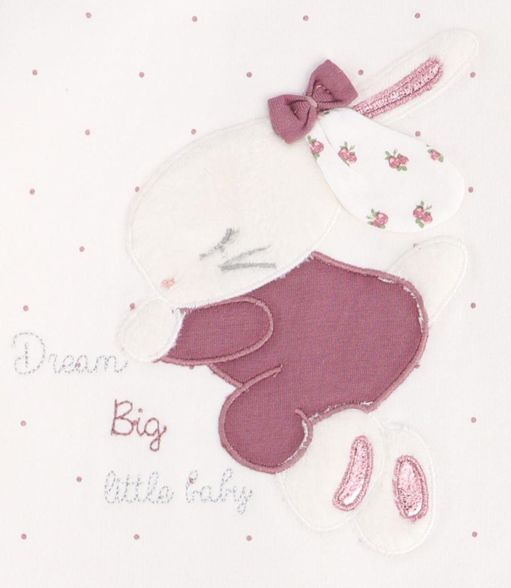 Conjunto Recién Nacida De Polera Y Calzas Limonada Uva-4