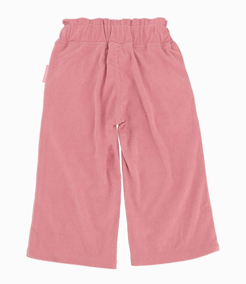 Pantalón Bebé Niña Palazzo Limonada Palo Rosa-1