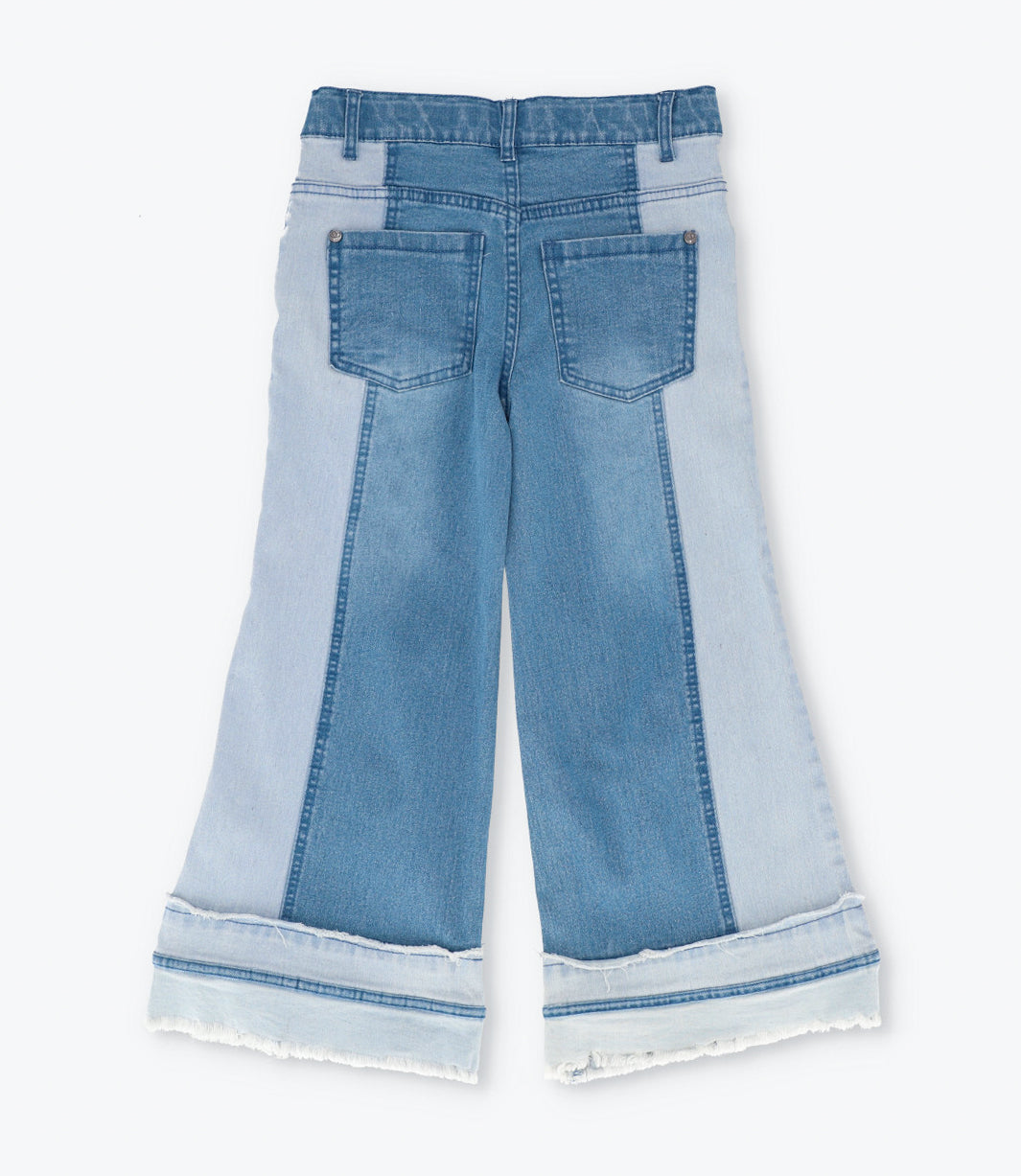 Jeans niña con estrellas denim celeste Limonada-2