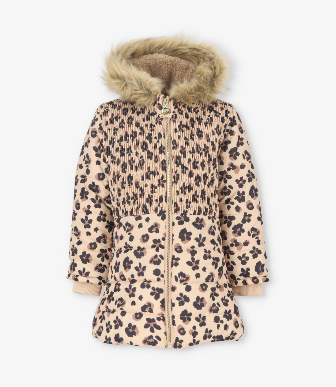Parka niña beige Limonada-1