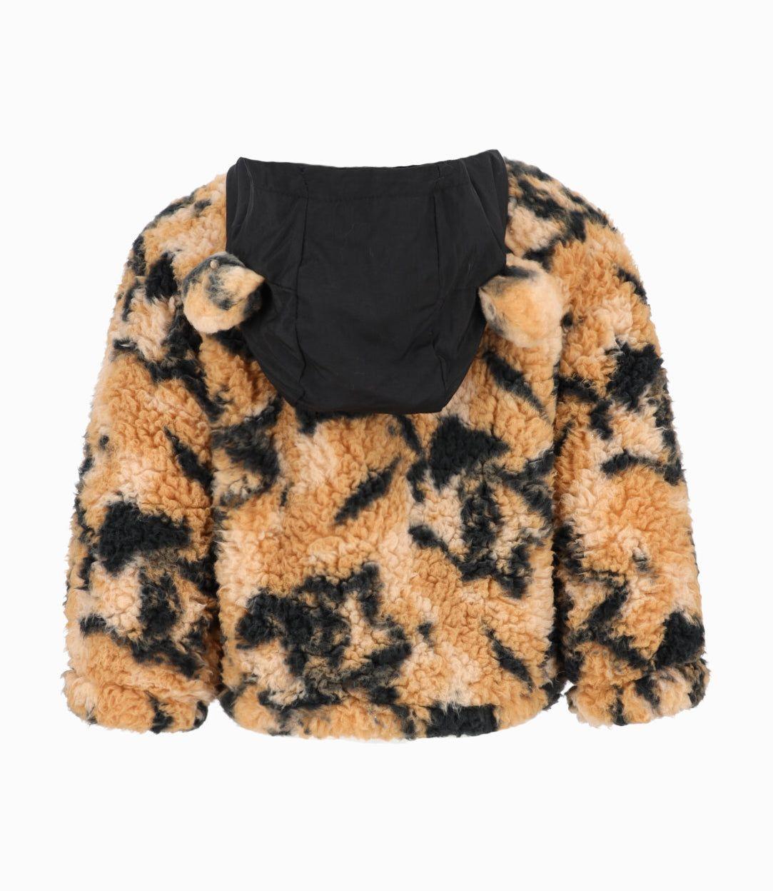 Polerón bebés sherpa camel Black and Blue-1