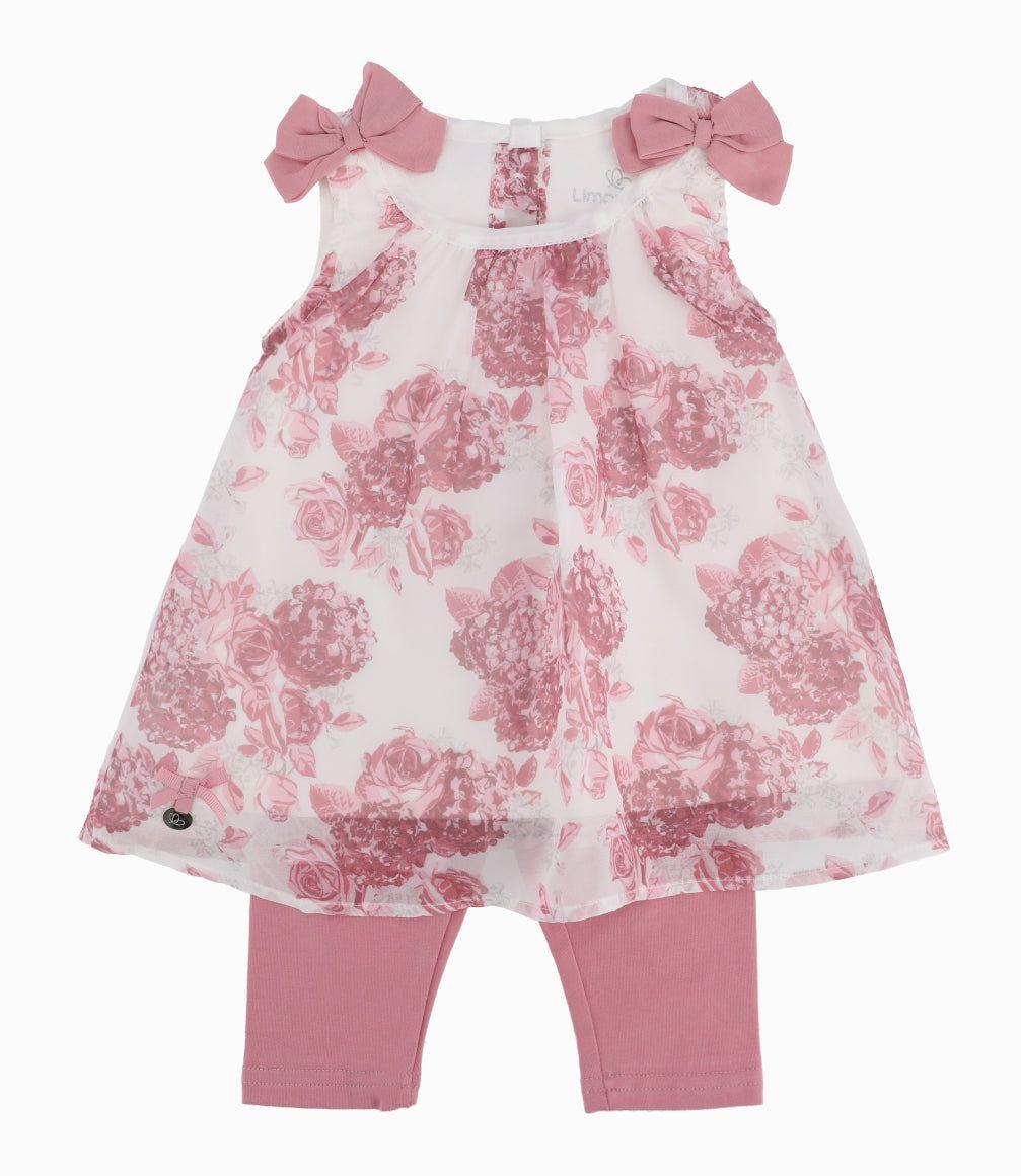 Conjunto Recién Nacida Floreado-4