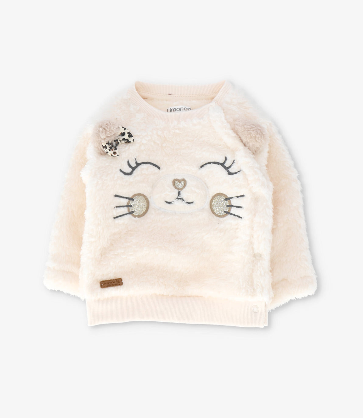 Conjunto recién nacida de gatito beige Limonada-1