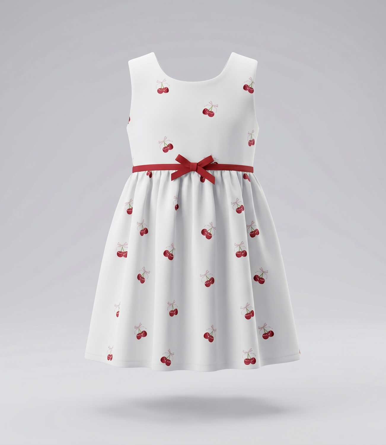 Vestido sin manga bebé con bolero L12131270888 frambuesa-2