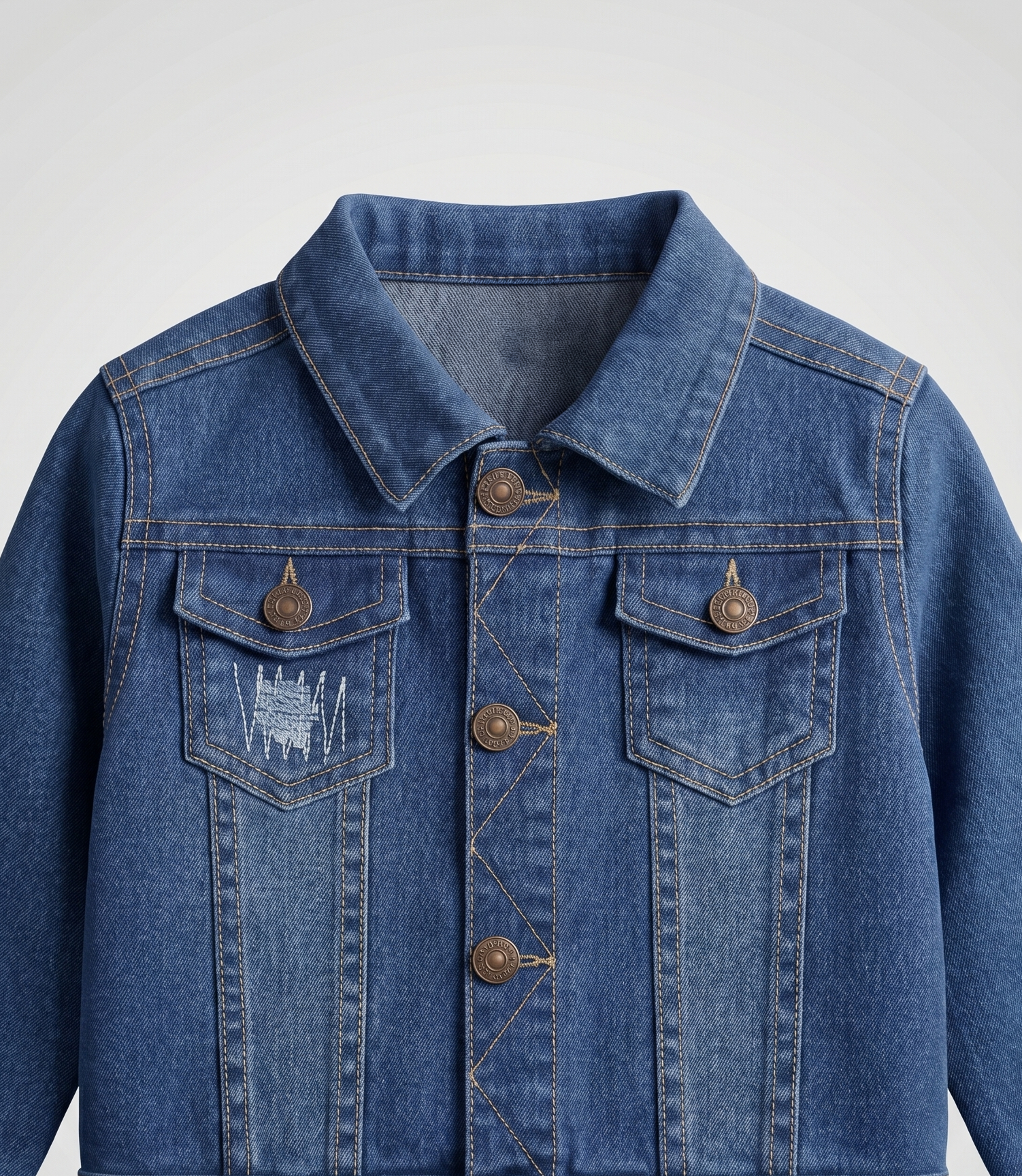 Chaqueta bebé  B12071270109 denim azul Black and blue-3