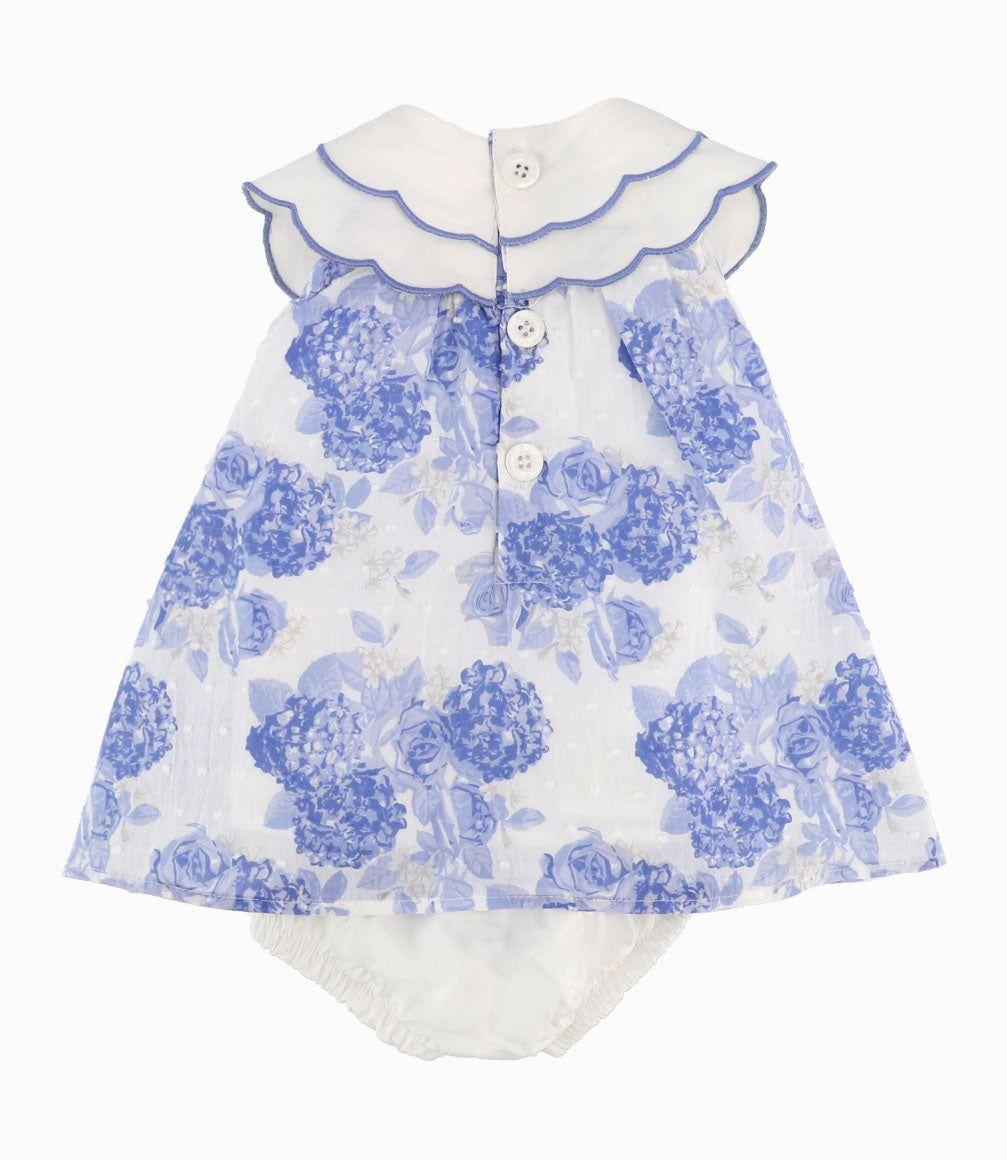 Vestido Recién Nacida Floreado-6
