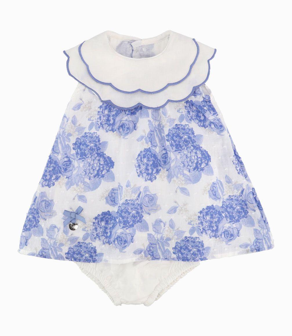 Vestido Recién Nacida Floreado-9
